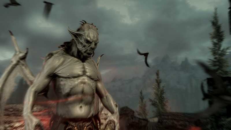Illustration for article titled You Can Totally Be A Vampire In Skyrim's First DLC. Here's Proof.